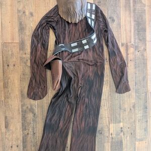 Brown and Black Costume with Mask